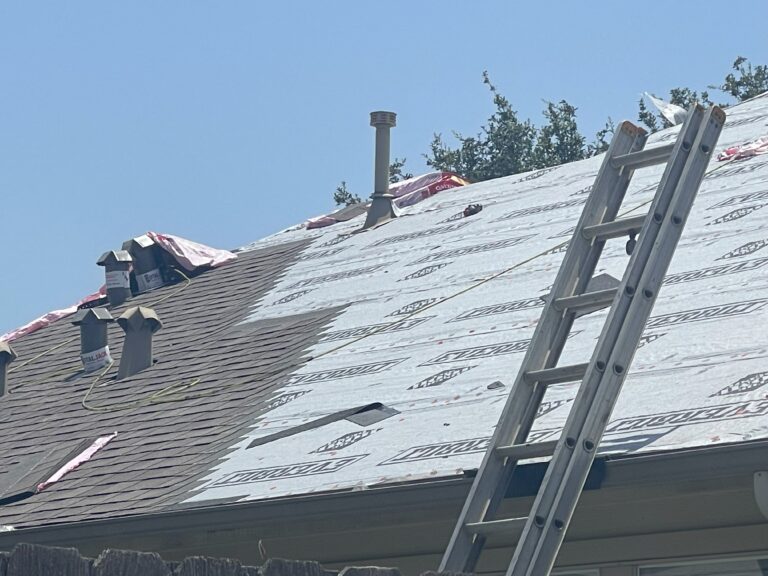 Roof replacement on home in the Villages of Cypress Lakes, 2023, from wind and hail. Roof Insurance Claim Your trusted local roofing company, Roof Installer