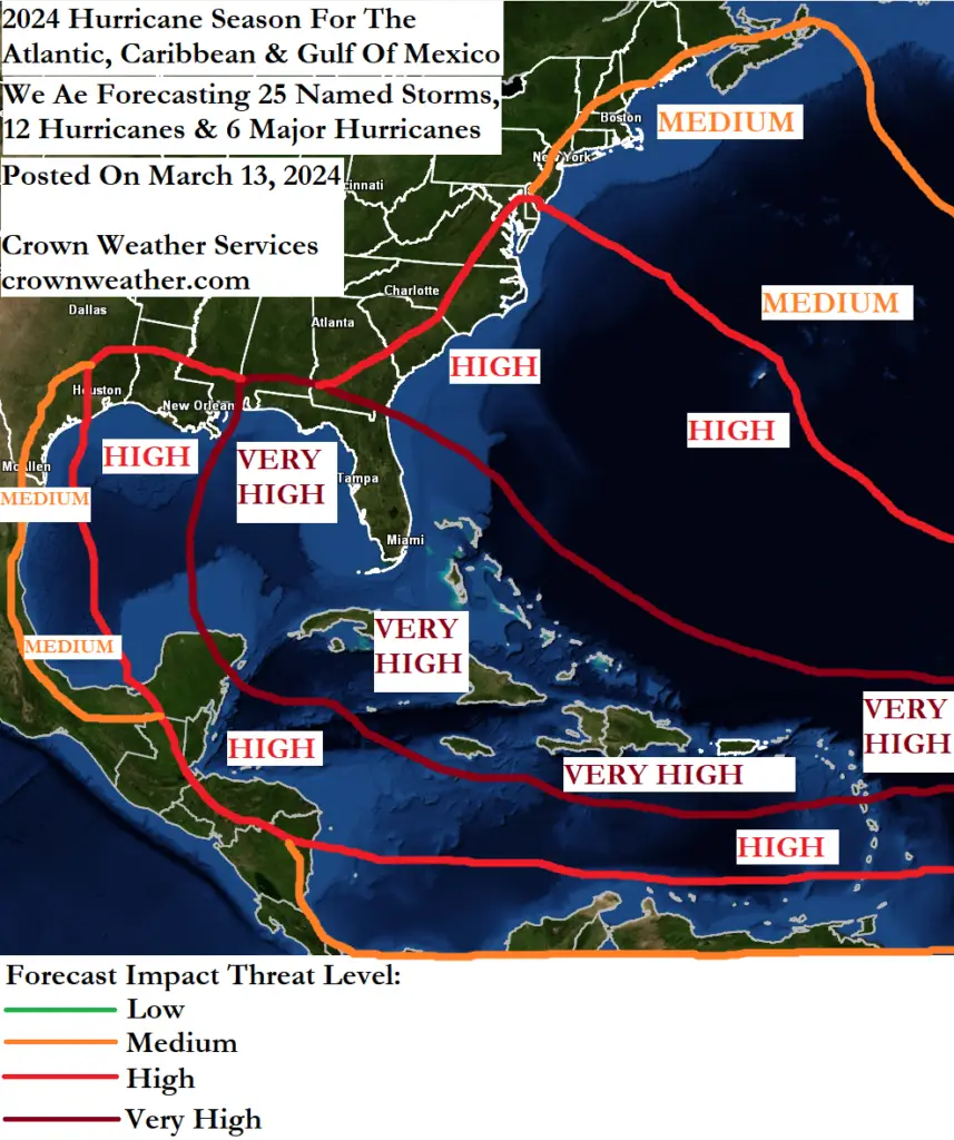 2024 Hurricane Forecast for the Gulf Coast