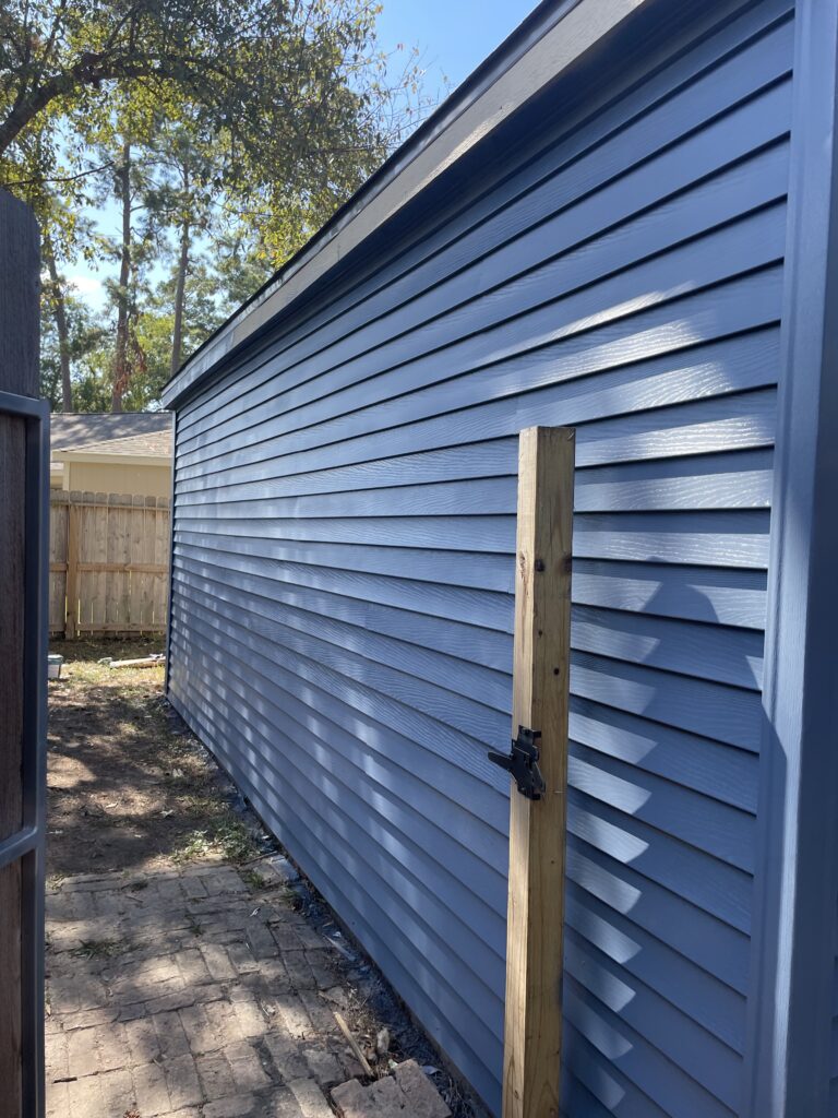 After Roof and Siding replacement after storm in Spring Texas, All Out Roofing