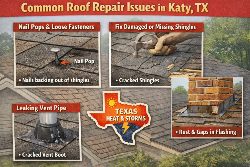 Katy TX roof repair