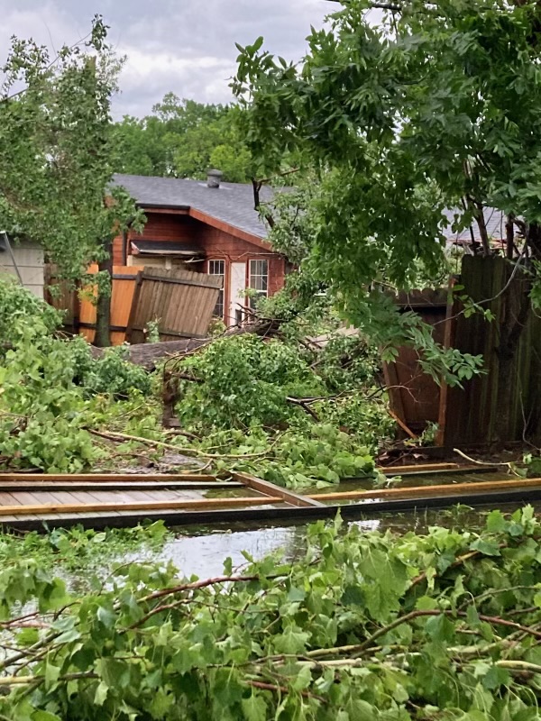 wind damage roof repair