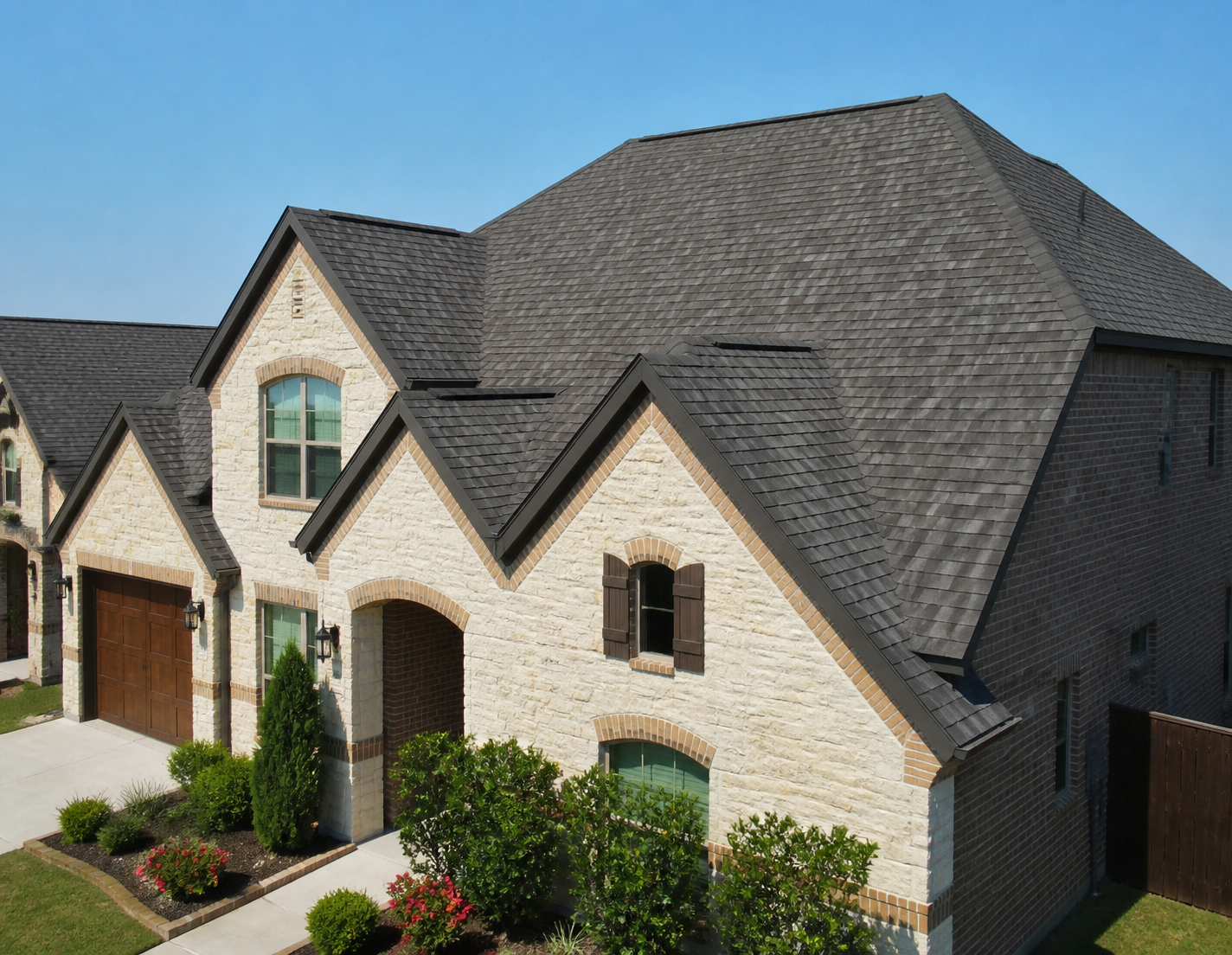 Finished roof by All Out Roofing in Missouri City, TX