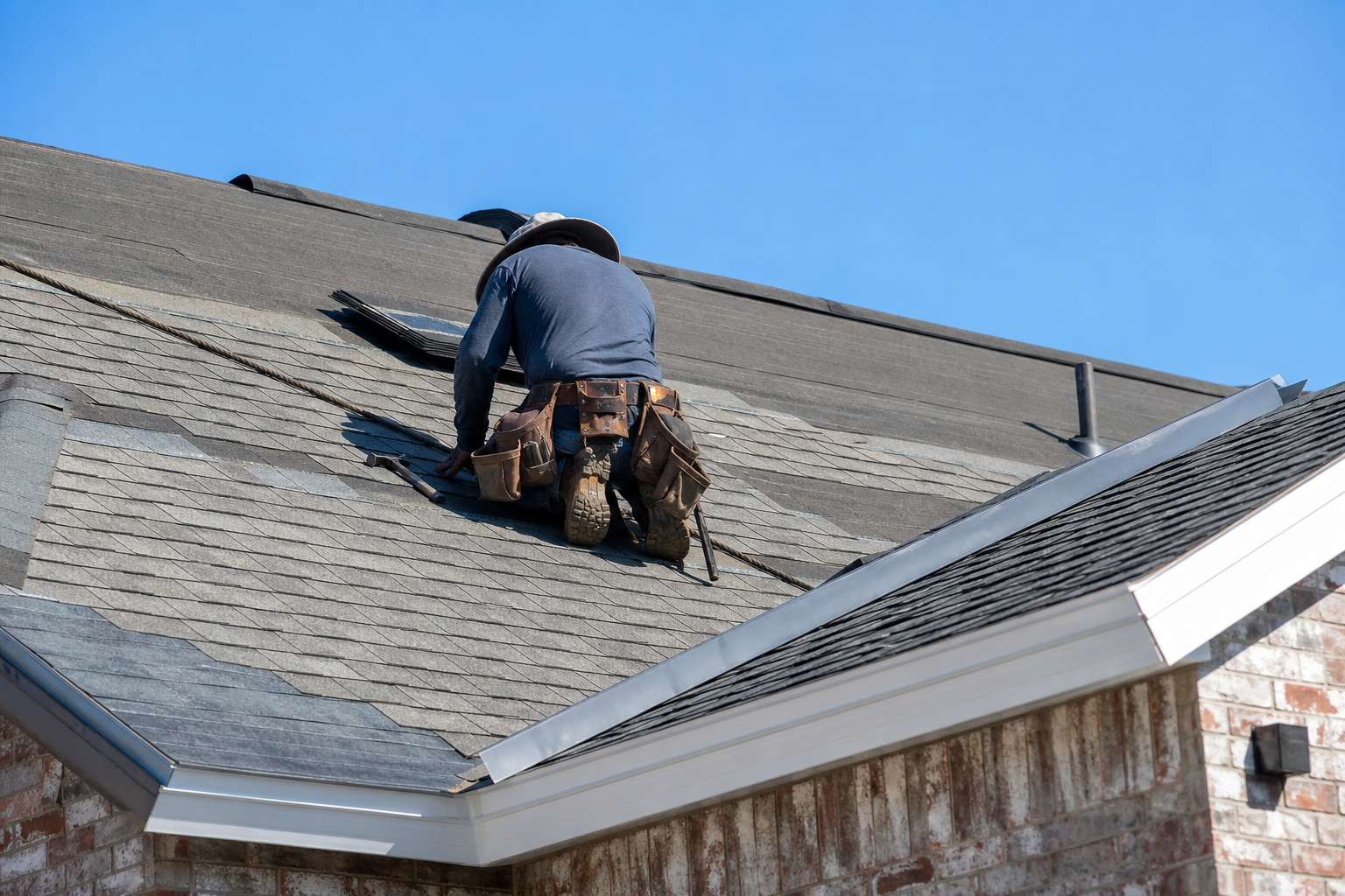 Roof installation by All Out Roofing in Rosenberg, TX